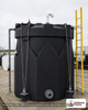 Snyder Industries 6500 Gallon ASTM Black Double Wall Tank. High Density Linear Polyethylene; Black; 199" H x 120" W x 120"