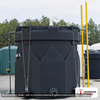 Snyder Industries 6500 Gallon ASTM XLPE Black Double Wall Tank. Crosslinked Linear Polyethylene; Black; dimensions 199.0in H x 120.0in W x 120.0in L; 5300.0 lb empty; 1.9 specific gravity rating; fittings: 1 Manway / Lid; max temp 140 deg  F / 60 deg  C; 3 Year Warranty. Manufacturer part number 5670000n48. Manufactured by Snyder. Sold by OneSource Plastics (https://www.onesourceplastics.com).