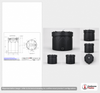Snyder Industries 5500 Gallon ASTM Black Double Wall Tank
