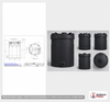 Snyder Industries 5500 Gallon ASTM Black Double Wall Tank