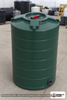 Enduraplas 100 Gallon Dark Green Vertical Water Storage Tank. Polyethylene; Dark Green; dimensions 43.0in H x 30.0in W x 30.0in L; 38.0 lb empty; 1.1 specific gravity rating; fittings: 1 Outlet , 1 Manway / Lid; max temp 120 deg  F / 48 deg  C; 10 Year Warranty with Activation. Manufacturer part number TLV00100DG. Sold by OneSource Plastics (https://www.onesourceplastics.com).