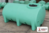 Enduraplas 800 Gallon Green Horizontal Leg Tank. Polyethylene; Green; 48" H x 60" W x 94" L; fittings: 1 Outlet, 1 Manway /
