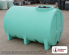 Enduraplas 1100 Gallon Green Horizontal Leg Tank. Polyethylene; Green; 63" H x 60" W x 94" L; fittings: 1 Outlet, 1 Manway /