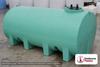 Enduraplas 1900 Gallon Green Horizontal Leg Tank. Polyethylene; Green; dimensions 65.0in H x 71.0in W x 130.0in L; 682.0 lb empty; 1.9 specific gravity rating; fittings: 1 Outlet , 1 Manway / Lid; 10 Year Warranty with Activation. Manufacturer part number THF01900G. Sold by OneSource Plastics (https://www.onesourceplastics.com).