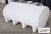 Enduraplas 2800 Gallon White Horizontal Leg Tank. Polyethylene; Natural White; dimensions 75.0in H x 97.0in W x 145.0in L; 1166.0 lb empty; 1.9 specific gravity rating; fittings: 1 Outlet , 1 Manway / Lid; 10 Year Warranty with Activation. Manufacturer part number THF02800W. Sold by OneSource Plastics (https://www.onesourceplastics.com).