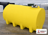 Enduraplas 2200 Gallon Yellow Horizontal Leg Tank. Polyethylene; Yellow; dimensions 72.0in H x 71.0in W x 130.0in L; 770.0 lb empty; 1.9 specific gravity rating; fittings: 1 Outlet , 1 Manway / Lid; 10 Year Warranty with Activation. Manufacturer part number THF02200Y. Sold by OneSource Plastics (https://www.onesourceplastics.com).