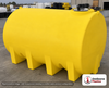 Enduraplas 3000 Gallon Yellow Horizontal Leg Tank. Polyethylene; Yellow; dimensions 90.0in H x 87.0in W x 130.0in L; 1210.0 lb empty; 1.9 specific gravity rating; fittings: 1 Outlet , 1 Manway / Lid; 10 Year Warranty with Activation. Manufacturer part number THF03000Y. Sold by OneSource Plastics (https://www.onesourceplastics.com).