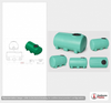 Enduraplas 400 Gallon Green Horizontal Leg Tank