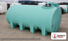 Enduraplas 1600 Gallon Green Horizontal Leg Tank. Polyethylene; Green; dimensions 59.0in H x 71.0in W x 130.0in L; 594.0 lb empty; 1.9 specific gravity rating; fittings: 1 Outlet , 1 Manway / Lid; 10 Year Warranty with Activation. Manufacturer part number THF01600G. Sold by OneSource Plastics (https://www.onesourceplastics.com).