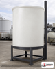 Chem-Tainer 350 Gallon 20 Degree Plastic Vertical Open Top Cone Bottom Tank. 350.0 gallon capacity; Polyethylene; dimensions 60.0in H x 42.0in W x 42.0in L; 120.0 lb empty; 1.5 specific gravity rating. Manufacturer part number TC4260CA. Sold by OneSource Plastics (https://www.onesourceplastics.com).