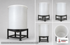 Chem-Tainer 55 Gallon 20 Degree Plastic Vertical Open Top Cone Bottom Tank