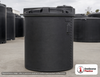 Snyder Industries 500 Gallon ASTM XLPE Black Heavy Duty Vertical Storage Tank. Crosslinked Linear Polyethylene; Black; dimensions 77.0in H x 53.0in W x 53.0in L; 141.0 lb empty; 1.9 specific gravity rating; fittings: 1 Manway / Lid; max temp 140 deg  F / 60 deg  C; 3 Year Warranty. Manufacturer part number 5780100n48. Manufactured by Snyder. Sold by OneSource Plastics (https://www.onesourceplastics.com).