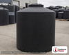 Snyder Industries 330 Gallon ASTM XLPE Black Heavy Duty Vertical Storage Tank. Crosslinked Linear Polyethylene; Black; 58" H