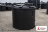 Snyder Industries 360 Gallon ASTM Black Heavy Duty Vertical Storage Tank. Polyethylene; Black; dimensions 59.0in H x 53.0in W x 53.0in L; 116.0 lb empty; 1.9 specific gravity rating; fittings: 1 Manway / Lid; max temp 120 deg  F / 48 deg  C; 3 Year Warranty. Manufacturer part number 5760100n51. Manufactured by Snyder. Sold by OneSource Plastics (https://www.onesourceplastics.com).