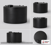 Dimensional spec drawing for Snyder 750 Gallon Vertical Storage Tank (68" L x 68" W x 66" H)