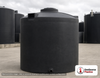 Snyder Industries 1300 Gallon ASTM Black Vertical Storage Tank. Polyethylene; Black; 87" H x 72" W x 72" L; fittings: 1