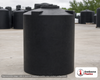 Snyder Industries 1000 Gallon ASTM Black Vertical Storage Tank. Polyethylene; Black; dimensions 89.0in H x 60.0in W x 60.0in L; 260.0 lb empty; 1.5 specific gravity rating; fittings: 1 Manway / Lid; max temp 120 deg  F / 48 deg  C; 3 Year Warranty. Manufacturer part number 1831000n49. Manufactured by Snyder. Sold by OneSource Plastics (https://www.onesourceplastics.com).