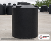Snyder Industries 1000 Gallon ASTM Black Vertical Storage Tank. Polyethylene; Black; 89" H x 60" W x 60" L; fittings: 1