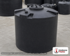 Snyder Industries 710 Gallon ASTM Black Heavy Duty Vertical Storage Tank. High Density Linear Polyethylene; Black; dimensions 68.0in H x 60.0in W x 60.0in L; 185.0 lb empty; 1.9 specific gravity rating; fittings: 1 Manway / Lid; max temp 120 deg  F / 48 deg  C; 3 Year Warranty. Manufacturer part number 1700200n51. Manufactured by Snyder. Sold by OneSource Plastics (https://www.onesourceplastics.com).