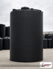 Snyder Industries 15000 Gallon Black Heavy Duty Vertical Storage Tank. Polyethylene; Black; dimensions 234.0in H x 142.0in W x 142.0in L; 4400.0 lb empty; 1.9 specific gravity rating; fittings: 1 Manway / Lid; max temp 120 deg  F / 48 deg  C; 3 Year Warranty. Manufacturer part number 5370000C34. Sold by OneSource Plastics (https://www.onesourceplastics.com).