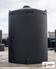 Snyder Industries 15000 Gallon XLPE Black Vertical Storage Tank. Crosslinked Linear Polyethylene; Black; dimensions 234.0in H x 143.0in W x 143.0in L; 4400.0 lb empty; 1.5 specific gravity rating; fittings: 1 Manway / Lid; max temp 140 deg  F / 60 deg  C; 3 Year Warranty. Manufacturer part number 5370000n46. Manufactured by Snyder. Sold by OneSource Plastics (https://www.onesourceplastics.com).