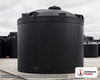 Snyder Industries 10500 Gallon ASTM XLPE Black Vertical Storage Tank. Crosslinked Linear Polyethylene; Black; dimensions 179.0in H x 143.0in W x 143.0in L; 2600.0 lb empty; 1.5 specific gravity rating; fittings: 1 Manway / Lid; max temp 140 deg  F / 60 deg  C; 3 Year Warranty. Manufacturer part number 5330300n46. Manufactured by Snyder. Sold by OneSource Plastics (https://www.onesourceplastics.com).