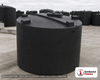Snyder Industries 6200 Gallon ASTM XLPE Black Vertical Storage Tank. Crosslinked Linear Polyethylene; Black; 140" H x 120" W