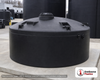 Snyder Industries 4500 Gallon ASTM XLPE Black Heavy Duty Vertical Storage Tank. Crosslinked Linear Polyethylene; Black; 91"