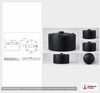 Dimensional spec drawing for Snyder 4500 Gallon Vertical Storage Tank (143" L x 143" W x 91" H)