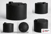 Snyder Industries 4500 Gallon ASTM 1.35 SG Black Vertical Storage Tank
