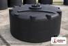 Snyder Industries 4100 Gallon ASTM XLPE Black Heavy Duty Vertical Storage Tank. Crosslinked Linear Polyethylene; Black; dimensions 100.0in H x 120.0in W x 120.0in L; 930.0 lb empty; 1.9 specific gravity rating; fittings: 1 Manway / Lid; max temp 140 deg  F / 60 deg  C; 3 Year Warranty. Manufacturer part number 8200000n48. Manufactured by Snyder. Sold by OneSource Plastics (https://www.onesourceplastics.com).