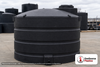 Snyder Industries 2650 Gallon ASTM XLPE Black Heavy Duty Vertical Storage Tank. Crosslinked Linear Polyethylene; Black; dimensions 97.0in H x 102.0in W x 102.0in L; 800.0 lb empty; 1.9 specific gravity rating; fittings: 1 Manway / Lid; max temp 140 deg  F / 60 deg  C; 3 Year Warranty. Manufacturer part number 8390000n48. Manufactured by Snyder. Sold by OneSource Plastics (https://www.onesourceplastics.com).