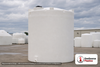 Snyder Industries 12500 Gallon ASTM XLPE Heavy Duty Vertical Storage Tank. Crosslinked Linear Polyethylene; Natural White; dimensions 198.0in H x 142.0in W x 142.0in L; 4200.0 lb empty; 1.9 specific gravity rating; fittings: 1 Manway / Lid; max temp 140 deg  F / 60 deg  C; 3 Year Warranty. Manufacturer part number 5350000n42. Manufactured by Snyder. Sold by OneSource Plastics (https://www.onesourceplastics.com).