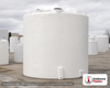 Snyder Industries 12500 Gallon ASTM XLPE Vertical Storage Tank. Crosslinked Linear Polyethylene; Natural White; 198" H x