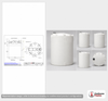 Dimensional spec drawing for Snyder 6600 Gallon Vertical Storage Tank (120" L x 120" W x 158" H)