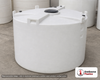 Snyder Industries 6200 Gallon ASTM XLPE Vertical Storage Tank. Crosslinked Linear Polyethylene; Natural White; 140" H x 120"