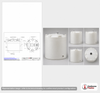 Dimensional spec drawing for Snyder 4600 Gallon Vertical Storage Tank (120" L x 120" W x 116" H)
