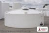 Snyder Industries 4500 Gallon ASTM XLPE Heavy Duty Vertical Storage Tank. Crosslinked Linear Polyethylene; Natural White