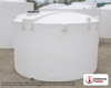 Snyder Industries 4100 Gallon ASTM XLPE Heavy Duty Vertical Storage Tank. Crosslinked Linear Polyethylene; Natural White; dimensions 100.0in H x 120.0in W x 120.0in L; 930.0 lb empty; 1.9 specific gravity rating; fittings: 1 Manway / Lid; max temp 140 deg  F / 60 deg  C; 3 Year Warranty. Manufacturer part number 8200000n42. Manufactured by Snyder. Sold by OneSource Plastics (https://www.onesourceplastics.com).