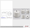 Dimensional spec drawing for Snyder 4100 Gallon Vertical Storage Tank (120" L x 120" W x 100" H)