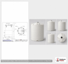 Dimensional spec drawing for Snyder 3900 Gallon Vertical Storage Tank (90" L x 90" W x 163" H)