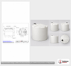 Dimensional spec drawing for Snyder 2500 Gallon Vertical Storage Tank (96" L x 96" W x 98" H)