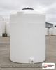 Snyder Industries 1900 Gallon ASTM XLPE Vertical Storage Tank. Crosslinked Linear Polyethylene; Natural White; 119" H x 72"