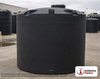 Snyder Industries 10500 Gallon ASTM Black Vertical Storage Tank. Polyethylene; Black; dimensions 179.0in H x 143.0in W x 143.0in L; 2600.0 lb empty; 1.5 specific gravity rating; fittings: 1 Manway / Lid; max temp 120 deg  F / 48 deg  C; 3 Year Warranty. Manufacturer part number 5330300n49. Manufactured by Snyder. Sold by OneSource Plastics (https://www.onesourceplastics.com).