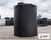 Snyder Industries 9500 Gallon ASTM Black Heavy Duty Vertical Storage Tank. High Density Linear Polyethylene; Black; dimensions 215.0in H x 120.0in W x 120.0in L; 3600.0 lb empty; 1.9 specific gravity rating; fittings: 1 Manway / Lid; max temp 120 deg  F / 48 deg  C; 3 Year Warranty. Manufacturer part number 7450000n51. Manufactured by Snyder. Sold by OneSource Plastics (https://www.onesourceplastics.com).