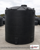 Snyder Industries 8500 Gallon ASTM Black Vertical Storage Tank. Polyethylene; Black; dimensions 194.0in H x 120.0in W x 120.0in L; 2400.0 lb empty; 1.5 specific gravity rating; fittings: 1 Manway / Lid; max temp 120 deg  F / 48 deg  C; 3 Year Warranty. Manufacturer part number 7400000n49. Manufactured by Snyder. Sold by OneSource Plastics (https://www.onesourceplastics.com).