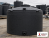 Snyder Industries 7000 Gallon ASTM Black Vertical Storage Tank. Polyethylene; Black; dimensions 122.0in H x 142.0in W x 142.0in L; 1400.0 lb empty; 1.5 specific gravity rating; fittings: 1 Manway / Lid; max temp 120 deg  F / 48 deg  C; 3 Year Warranty. Manufacturer part number 5300700n49. Manufactured by Snyder. Sold by OneSource Plastics (https://www.onesourceplastics.com).