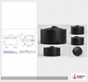 Dimensional spec drawing for Snyder 5600 Gallon Vertical Storage Tank (142" L x 142" W x 102" H)