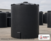Snyder Industries 5000 Gallon ASTM Black Heavy Duty Vertical Storage Tank. High Density Linear Polyethylene; Black; dimensions 154.0in H x 102.0in W x 102.0in L; 1050.0 lb empty; 1.9 specific gravity rating; fittings: 1 Manway / Lid; max temp 120 deg  F / 48 deg  C; 3 Year Warranty. Manufacturer part number 1002100n51. Manufactured by Snyder. Sold by OneSource Plastics (https://www.onesourceplastics.com).