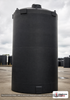 Snyder Industries 4900 Gallon ASTM Black Vertical Storage Tank. Polyethylene; Black; dimensions 202.0in H x 90.0in W x 90.0in L; 1450.0 lb empty; 1.5 specific gravity rating; fittings: 1 Manway / Lid; max temp 120 deg  F / 48 deg  C; 3 Year Warranty. Manufacturer part number 5480000n49. Manufactured by Snyder. Sold by OneSource Plastics (https://www.onesourceplastics.com).